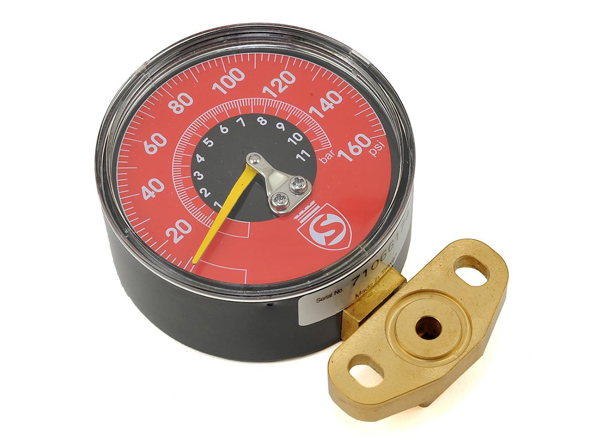 Silca Super Pista Ultimate Replacement Gauge Kit - 160psi Red