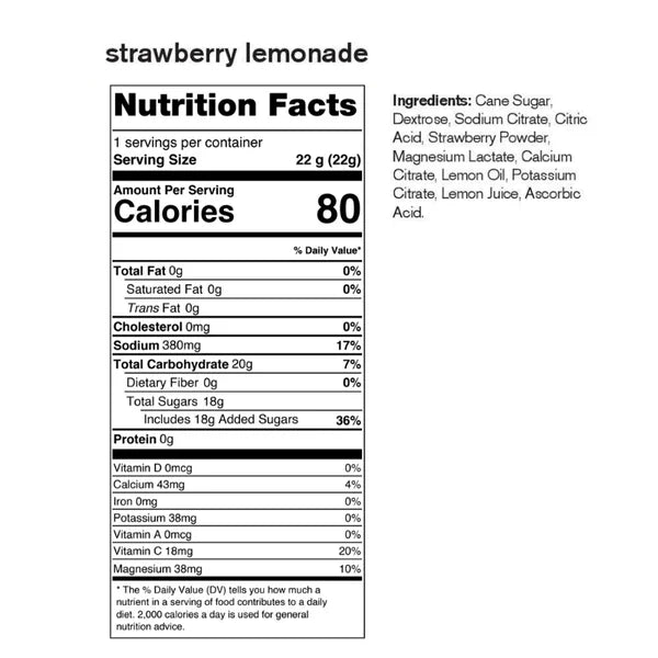 Skratch Labs Sport Hydration Mix - Strawberry Lemonade