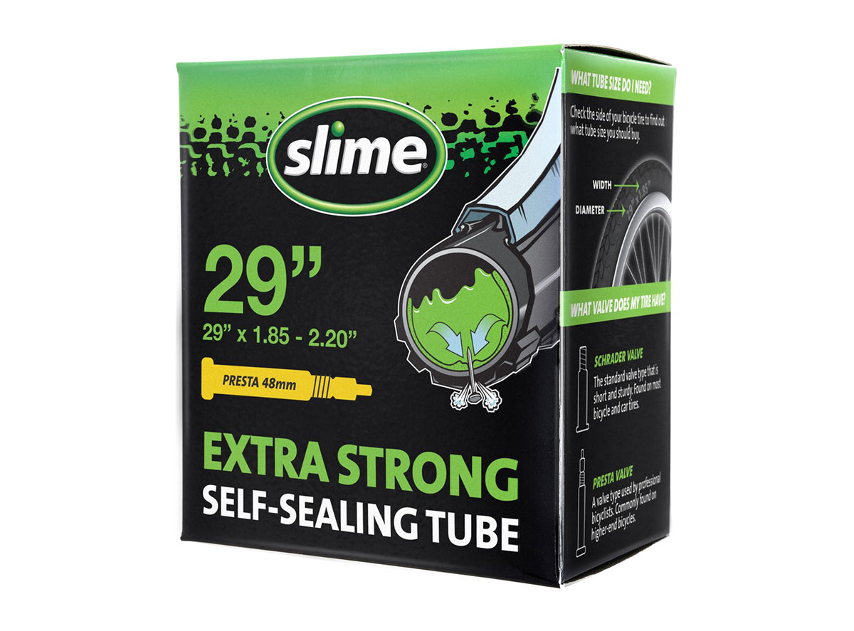 Slime Self Sealing Tube - 29" Black 1.85 - 2.2” Presta
