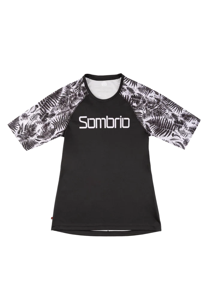 Sombrio Alder 2 3/4 Sleeve MTB Jersey - Womens - Fern Lilac-Black Fern Lilac - Black X-Small