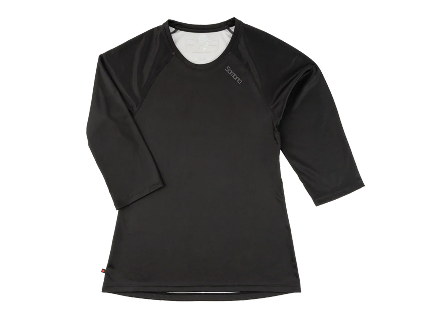 Sombrio Spruce 2 3/4 Sleeve MTB Jersey - Womens - Black