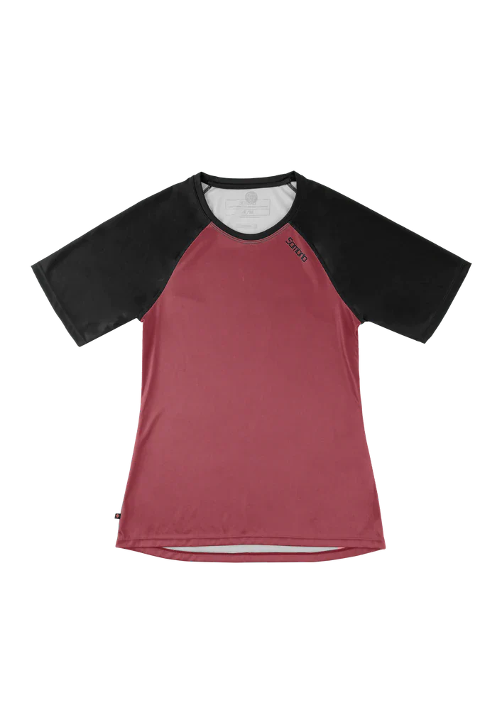 Sombrio Spruce Short Sleeve MTB Jersey - Womens - After Ride Wine After Ride Wine X-Small