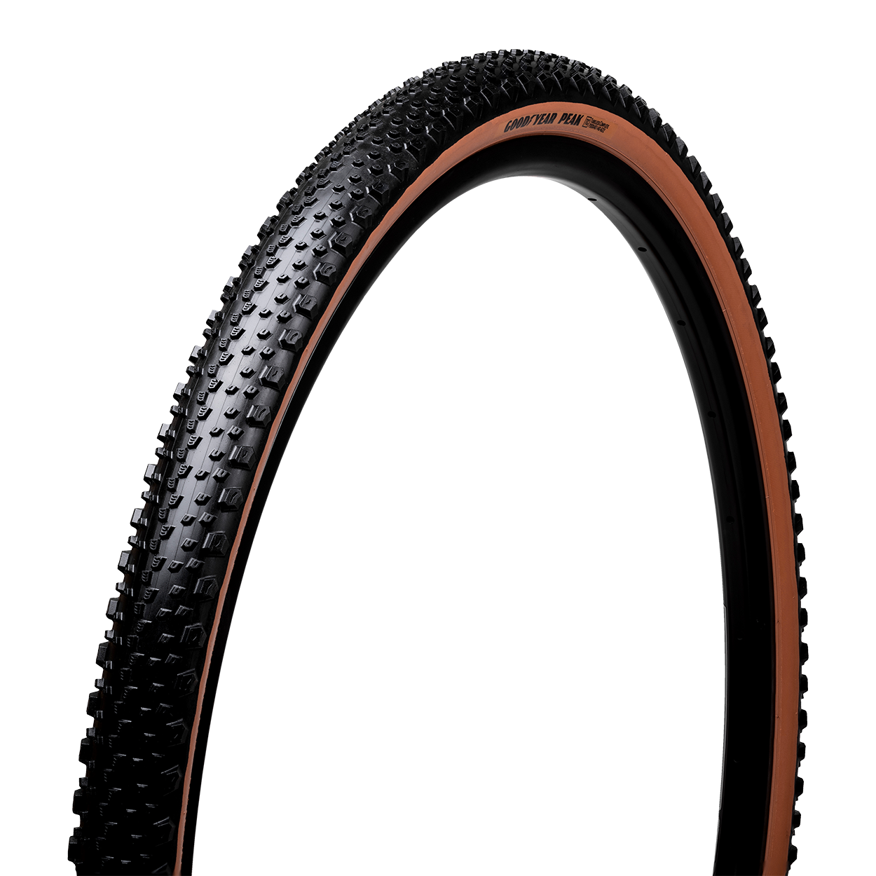 Goodyear Peak Ultimate 700c Folding Gravel Tire - Tan