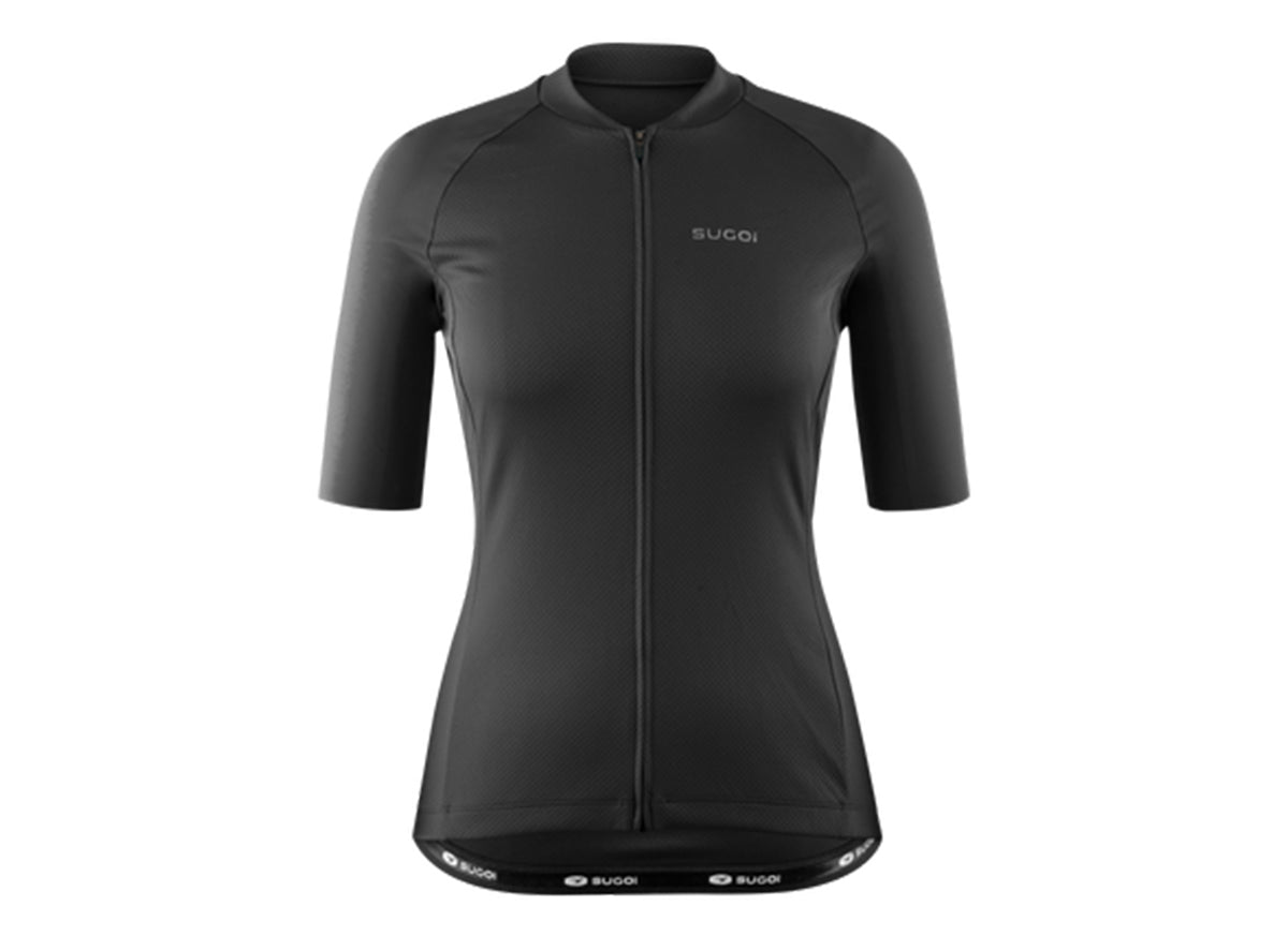 Sugoi Essence 2 Short Sleeve Jersey - Womens - Black Black X-Small
