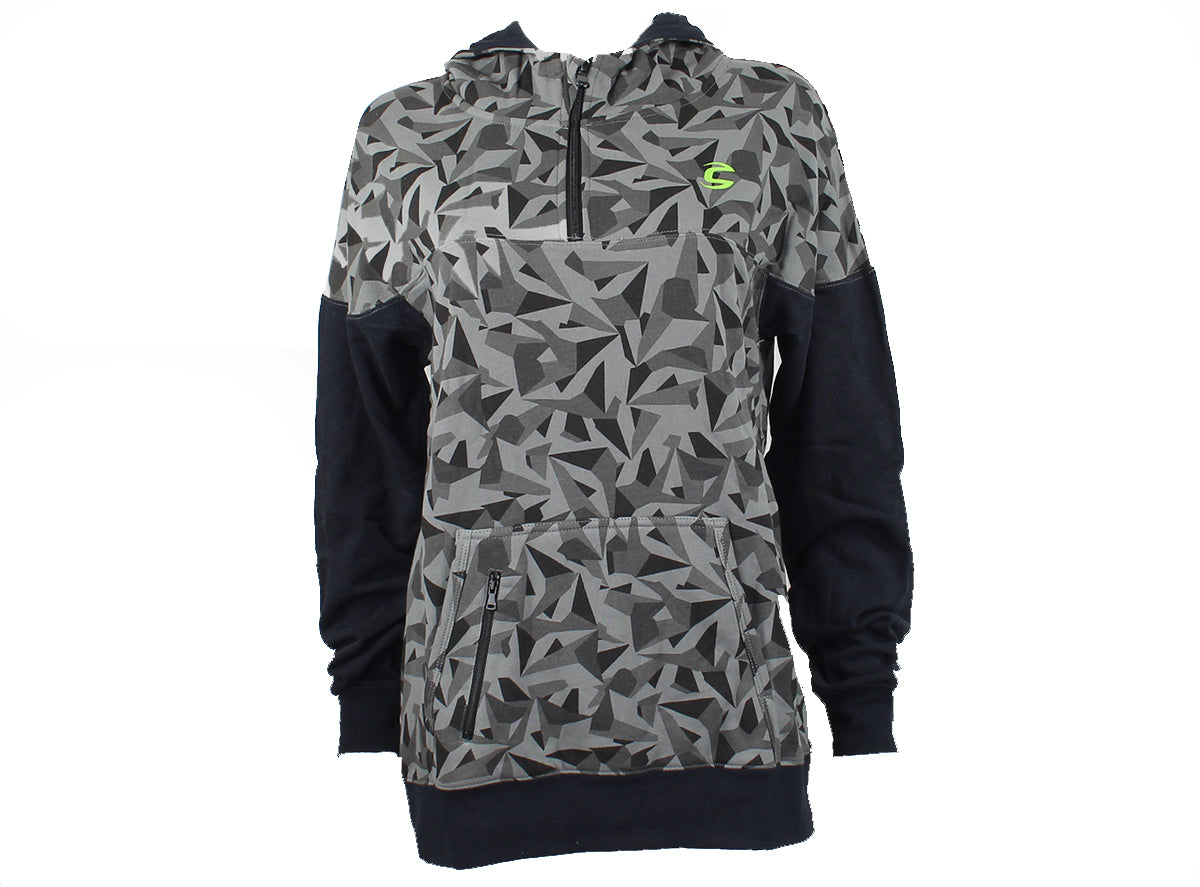 Sugoi Zipped Hoodie - Womens - Black Camo Black Camo Medium