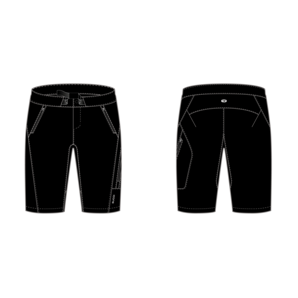 Sugoi Off Grid 2 Adventure Short - Black Black Small