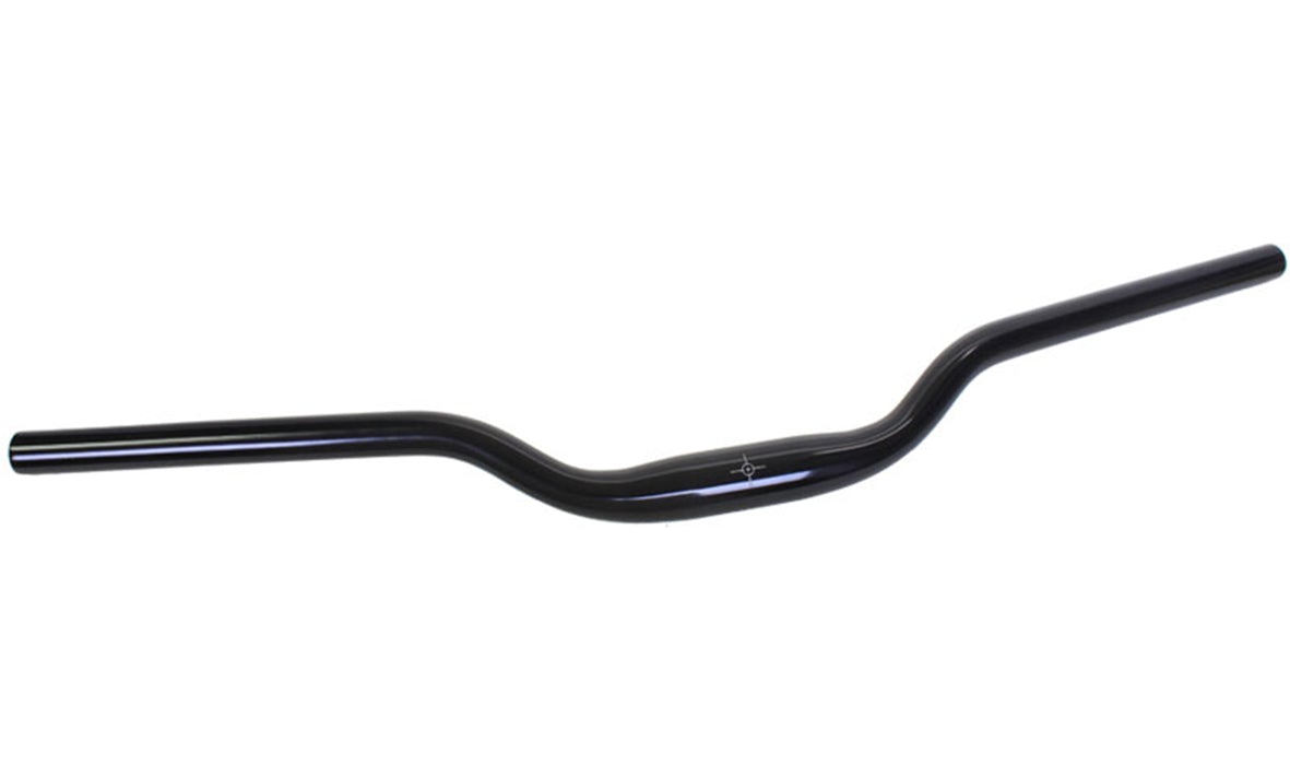 Sunlite MTB/City Riser Handlebar - Black Black 31.8mm - 3" Rise - 27.75"