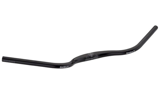 Surly Terminal Riser Handlebar - Black Black 735mm - 31.8mm - 40mm