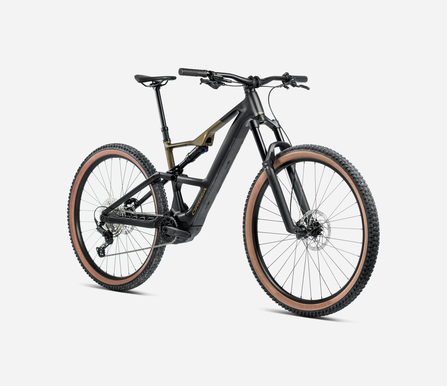 Orbea Rise SL H30 29 20mph - Diamond Black-Splash Olive Green - 2026
