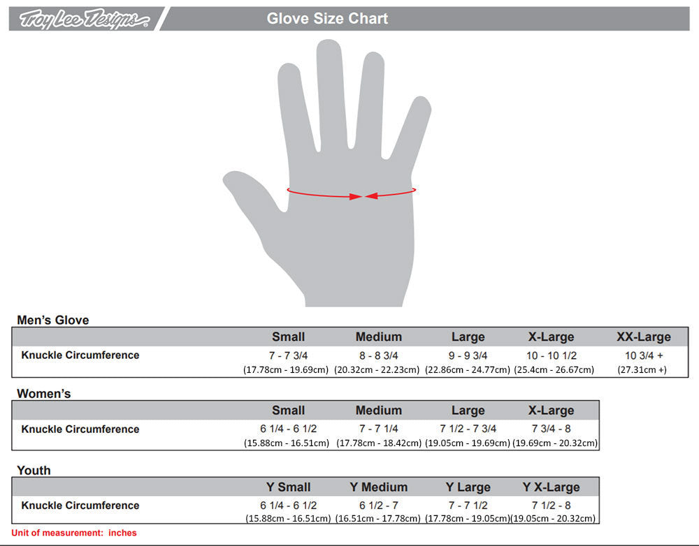 Troy Lee Designs Ace 2.0 MTB Glove - Infra Red