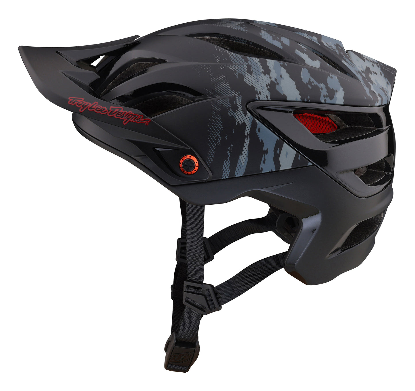 Troy Lee Designs A3 MTB Helmet with MIPS - Digi Camo - Black
