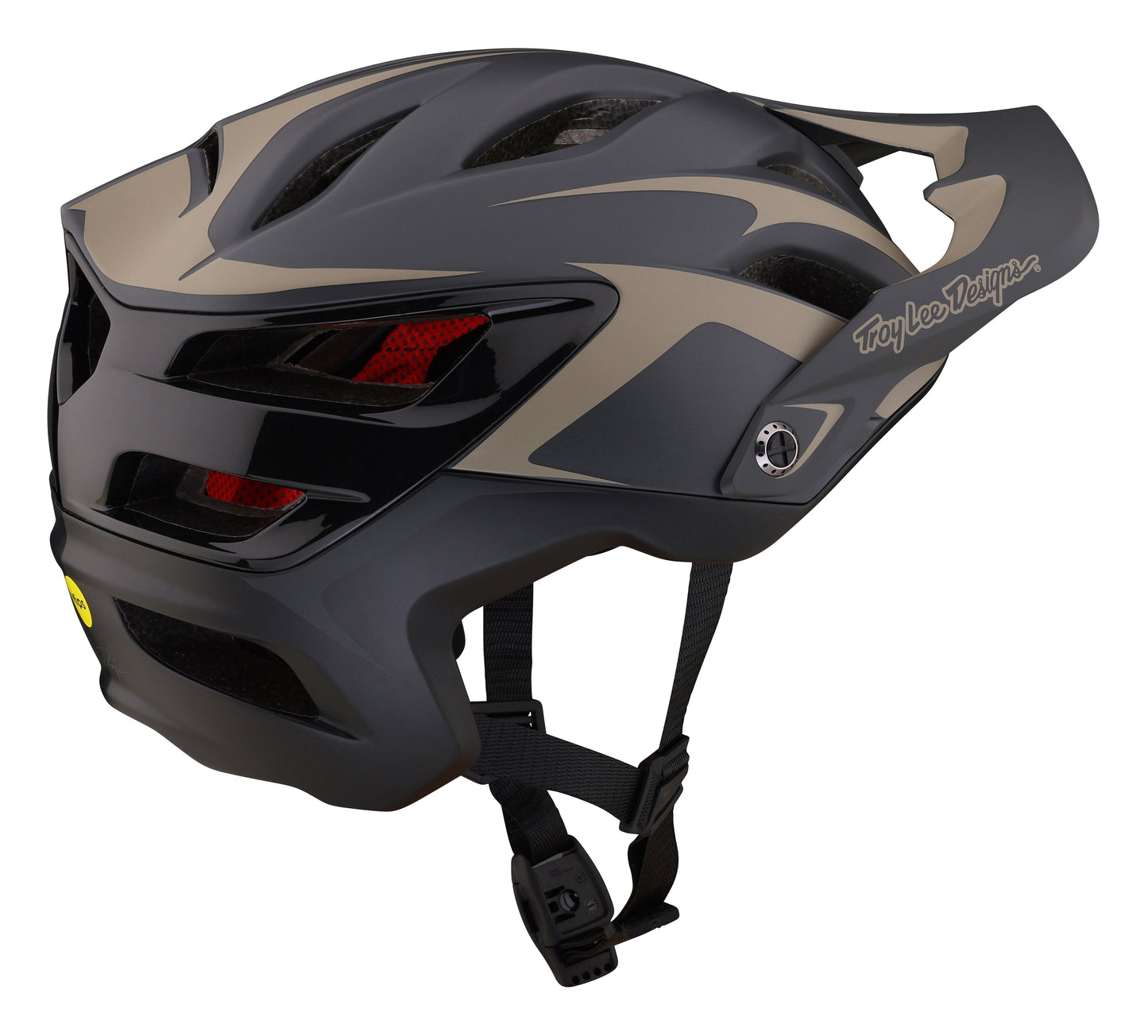 Troy Lee Designs A3 MTB Helmet with MIPS - Fang - Charcoal-Phantom - 2023
