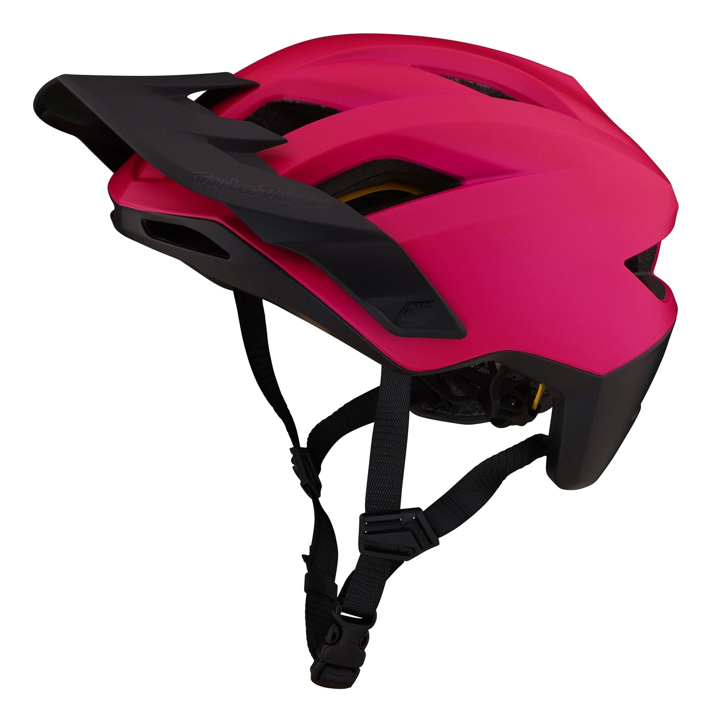Troy Lee Designs Flowline MTB Helmet with MIPS - Orbit - Magenta-Black