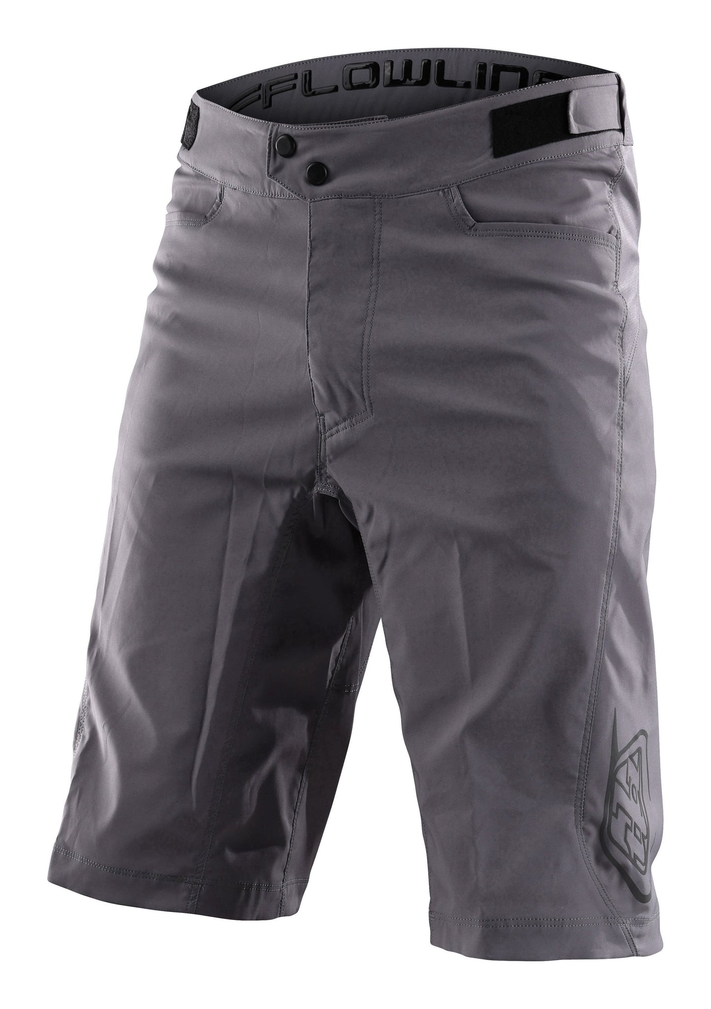 Troy Lee Designs Flowline MTB Short with Liner - Charcoal - 2023