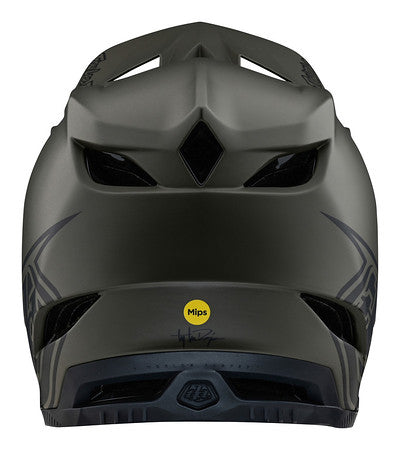 Troy Lee Designs D4 Composite Full Face Helmet with MIPS - Stealth - Tarmac