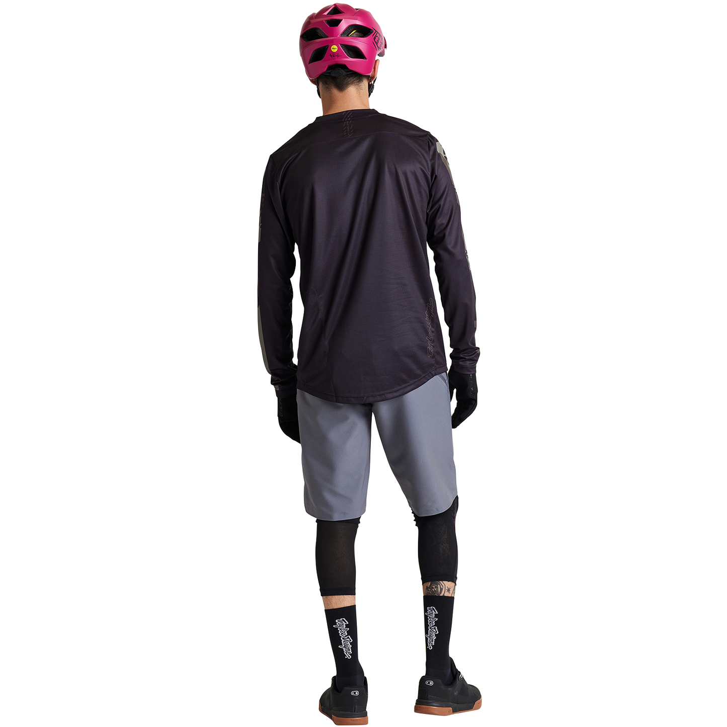 Troy Lee Designs Flowline Long Sleeve MTB Jersey - Confined - Black