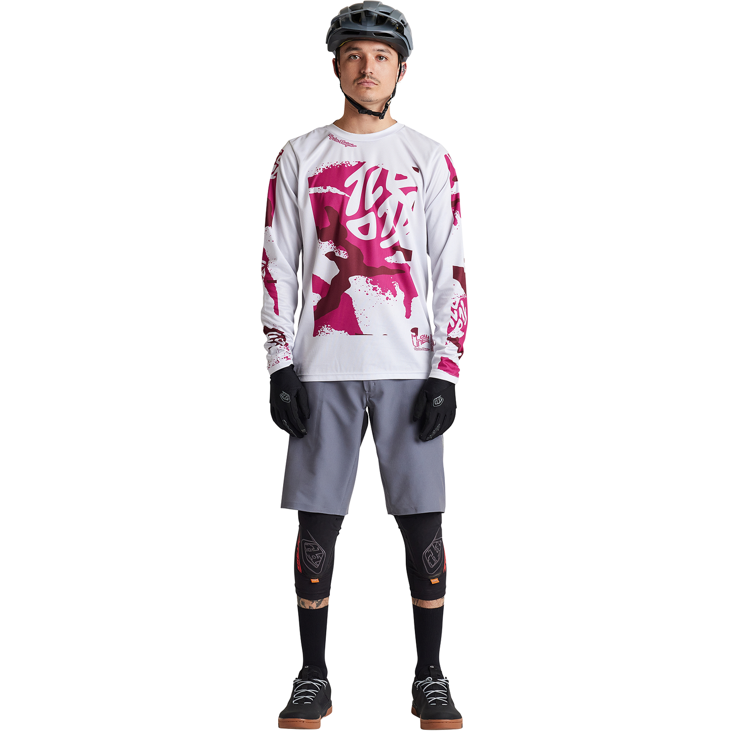 Troy Lee Designs Flowline Long Sleeve MTB Jersey - Confined - Mist