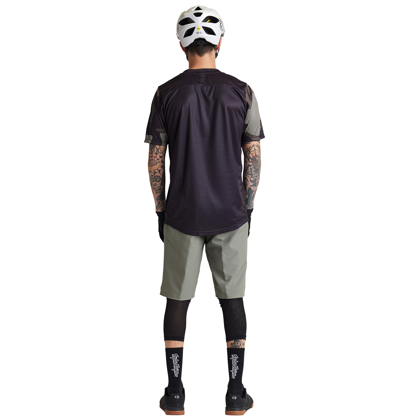 Troy Lee Designs Flowline Short Sleeve MTB Jersey - Confined - Black
