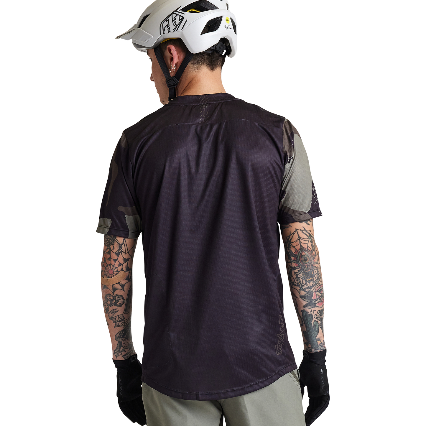 Troy Lee Designs Flowline Short Sleeve MTB Jersey - Confined - Black
