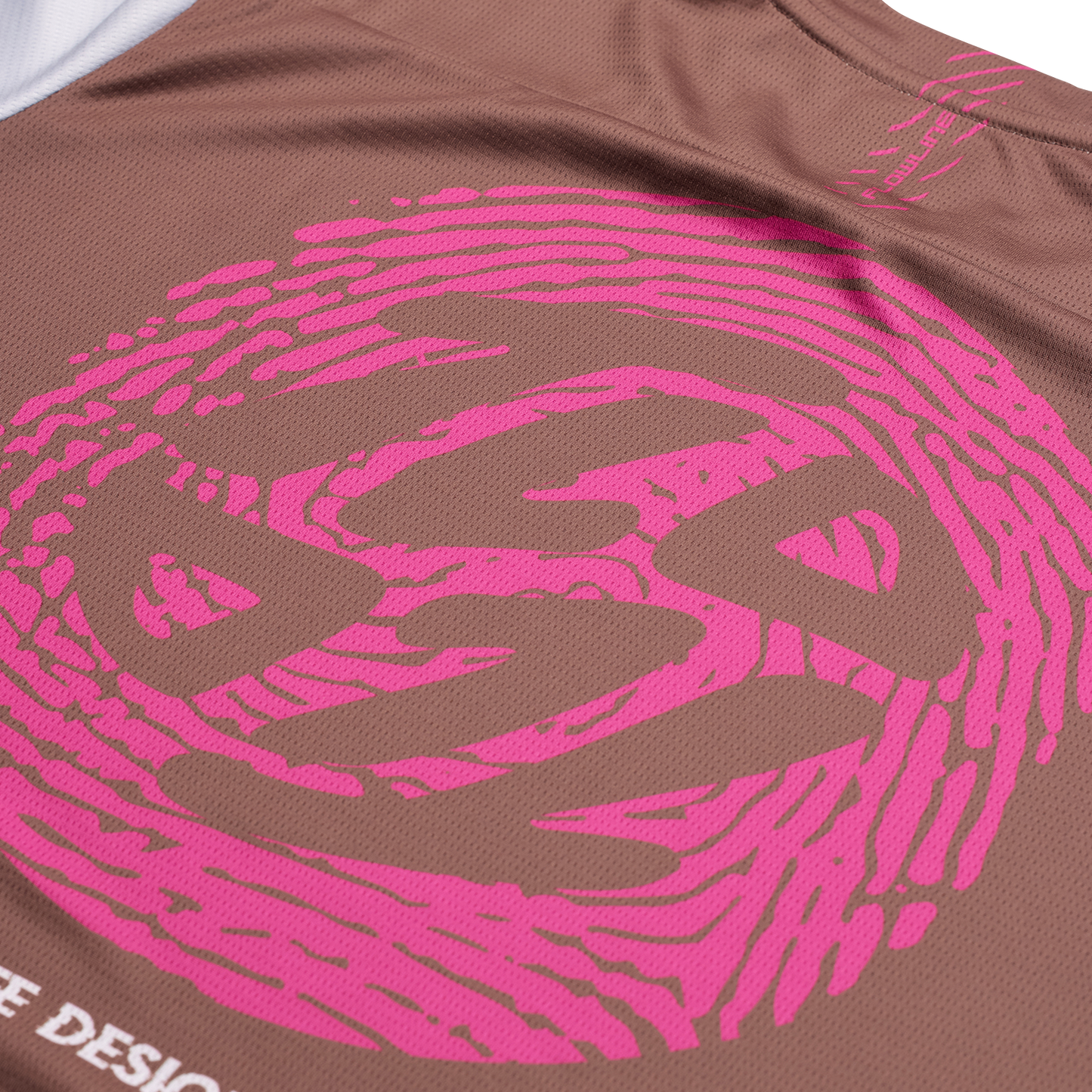 Troy Lee Designs Flowline Short Sleeve MTB Jersey - Flipped - Chocolate