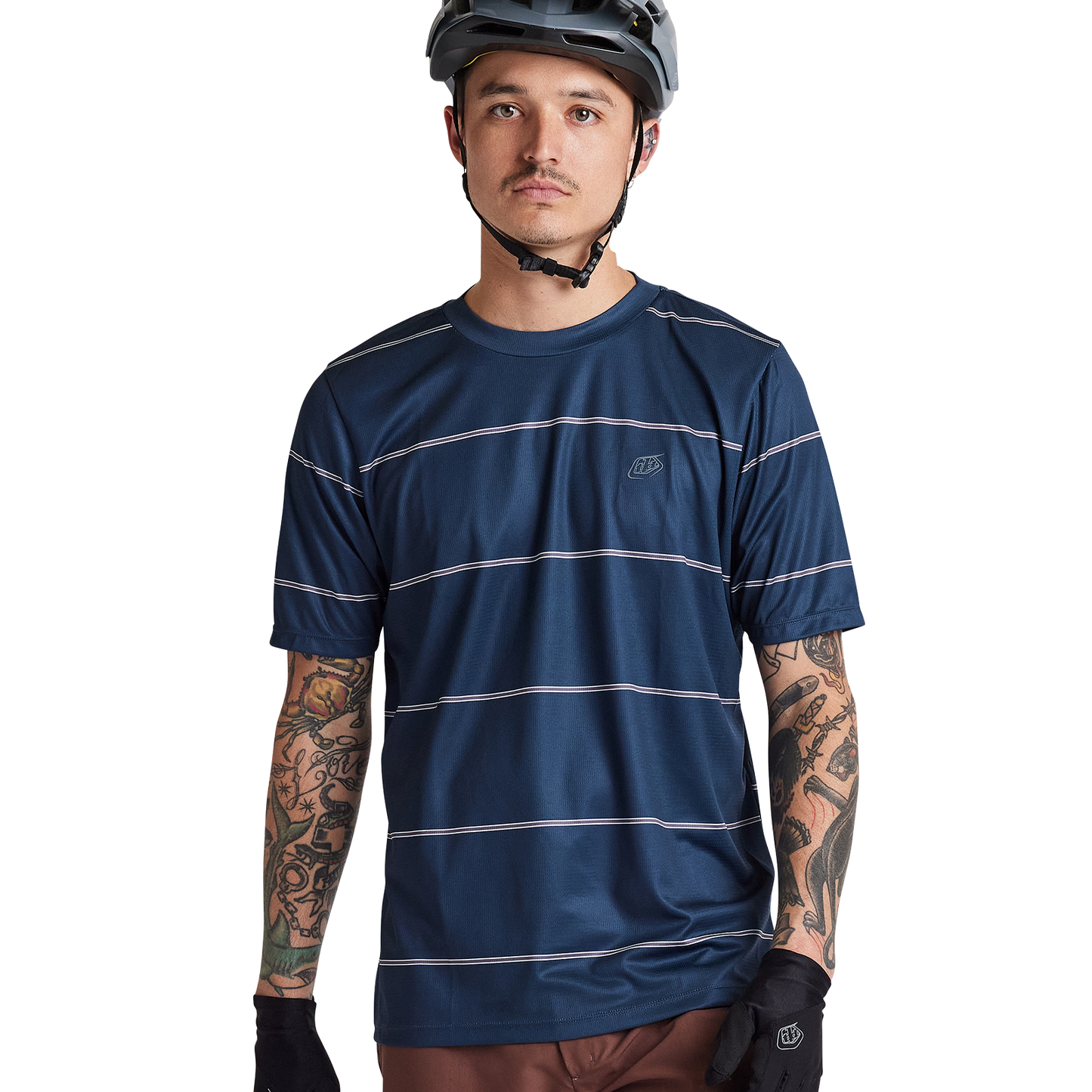 Troy Lee Designs Flowline Short Sleeve MTB Jersey - Revert - Midnight