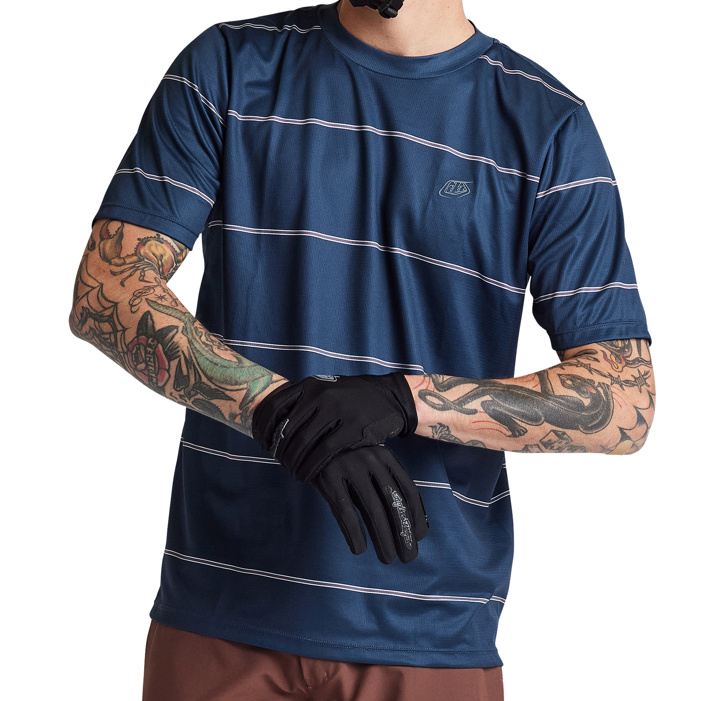 Troy Lee Designs Flowline Short Sleeve MTB Jersey - Revert - Midnight