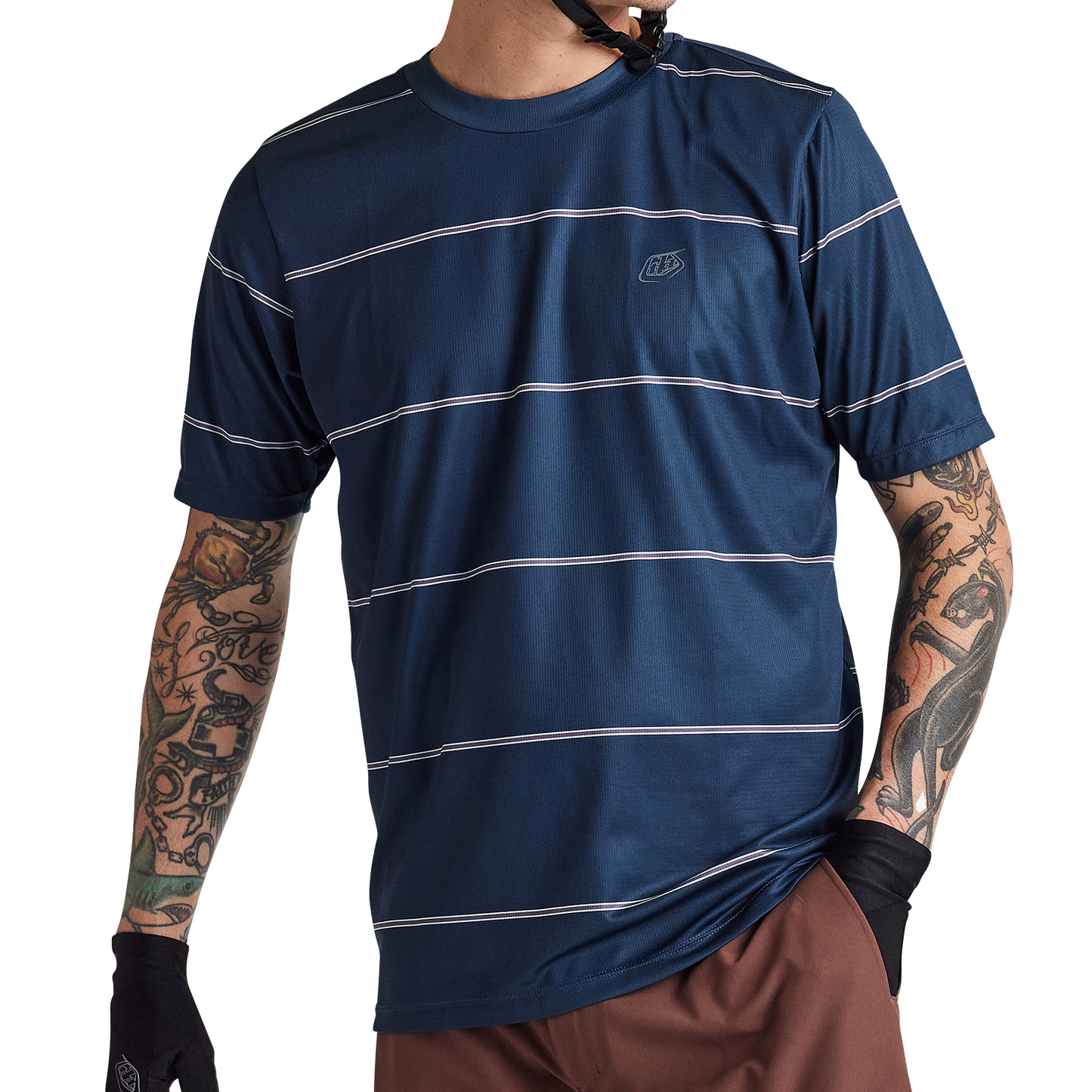Troy Lee Designs Flowline Short Sleeve MTB Jersey - Revert - Midnight