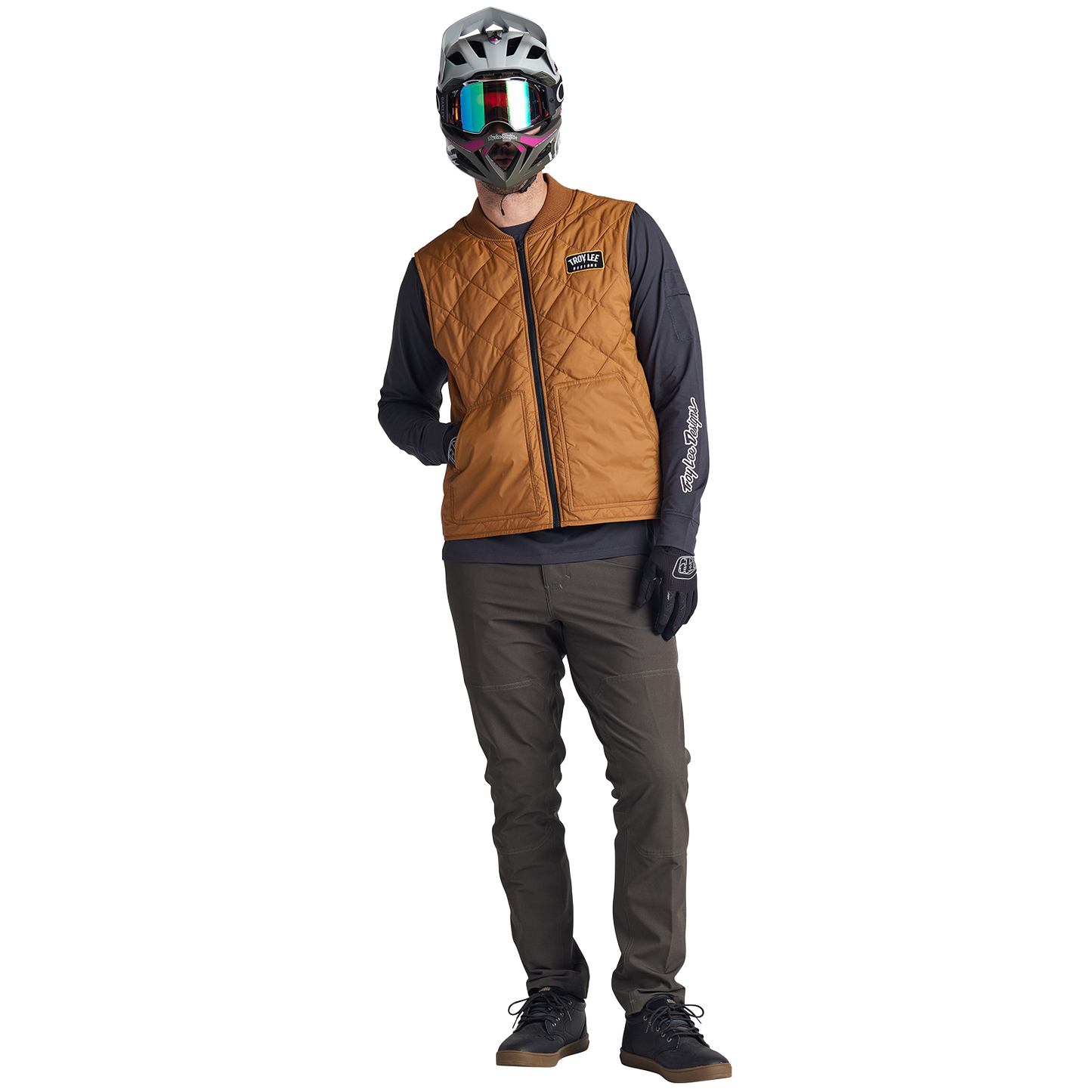 Troy Lee Designs Ruckus Ride Vest - Dark Canvas