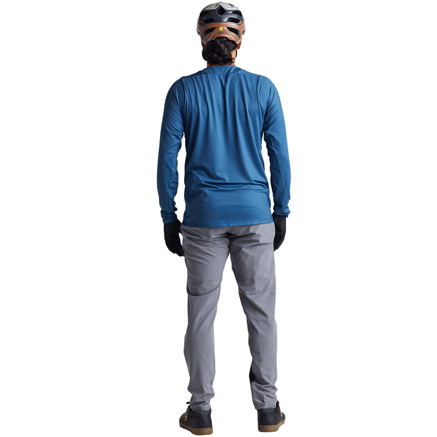 Troy Lee Designs Skyline Long Sleeve MTB Jersey - Iconic - Indigo