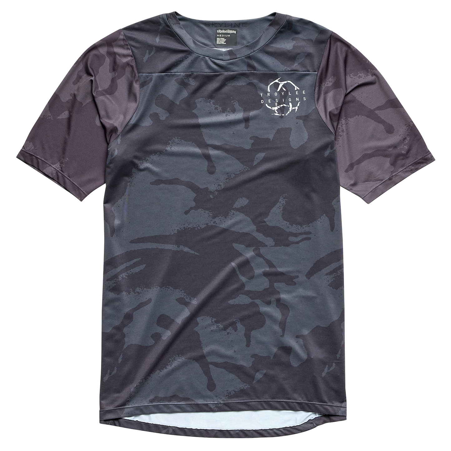 Troy Lee Designs Skyline Short Sleeve MTB Jersey - Shadow Camo - Carbon