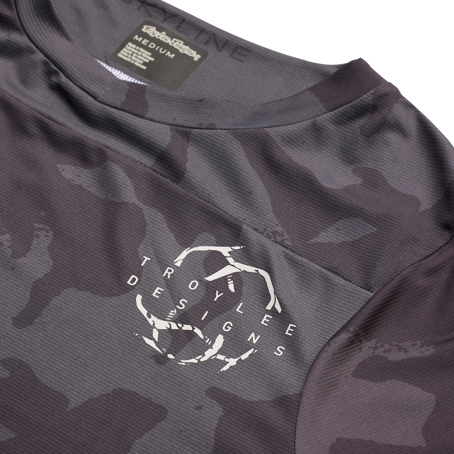 Troy Lee Designs Skyline Short Sleeve MTB Jersey - Shadow Camo - Carbon