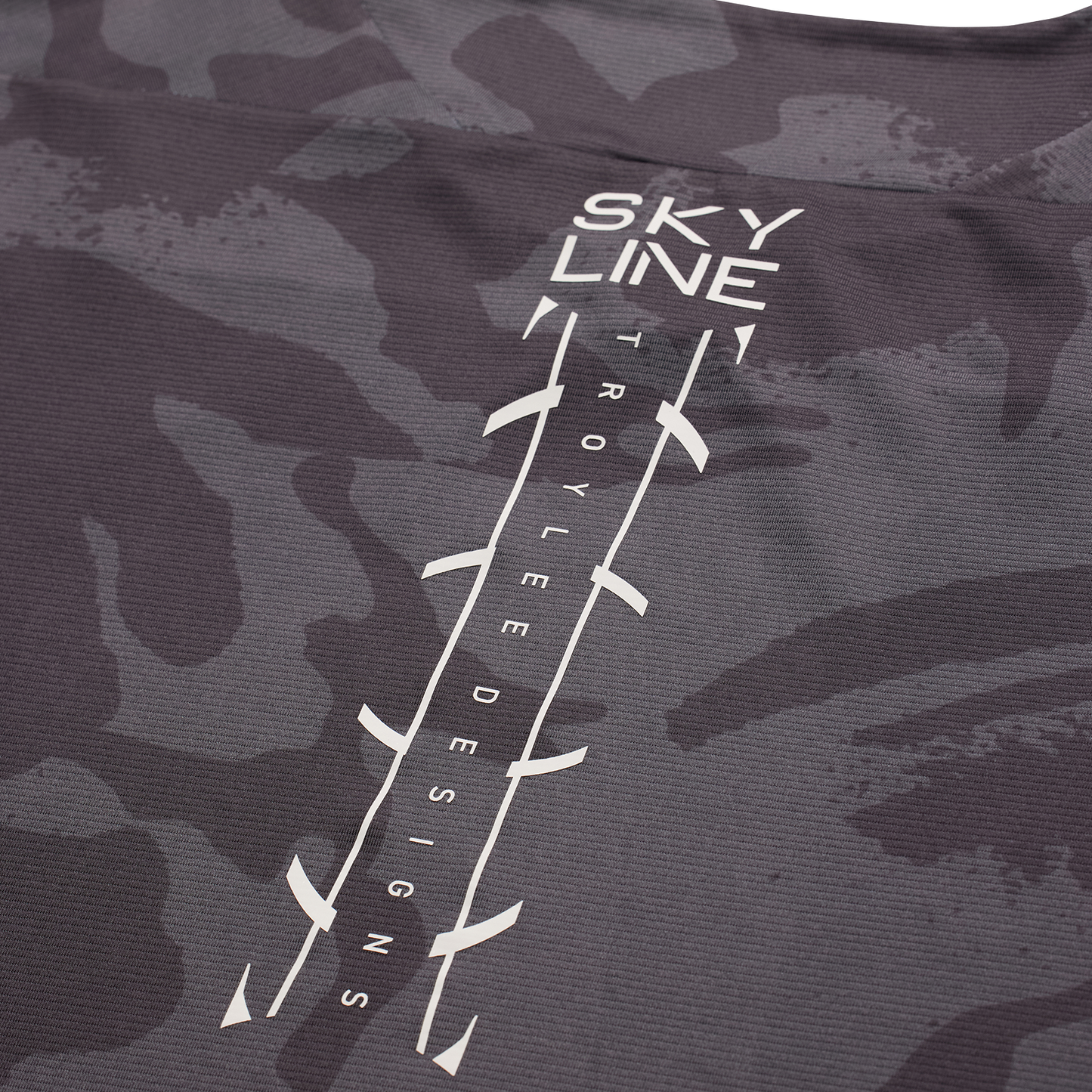 Troy Lee Designs Skyline Short Sleeve MTB Jersey - Shadow Camo - Carbon