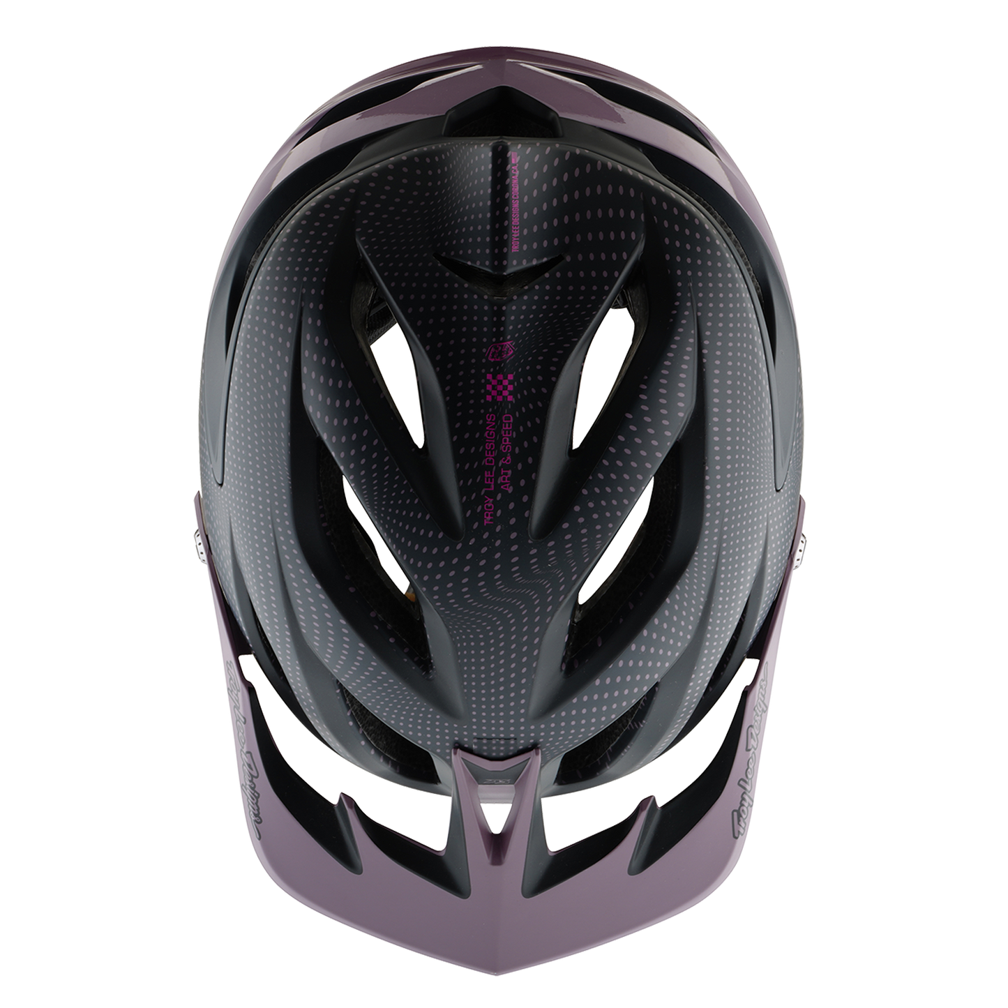 Troy Lee Designs A3 MTB Helmet - Halo - Purple