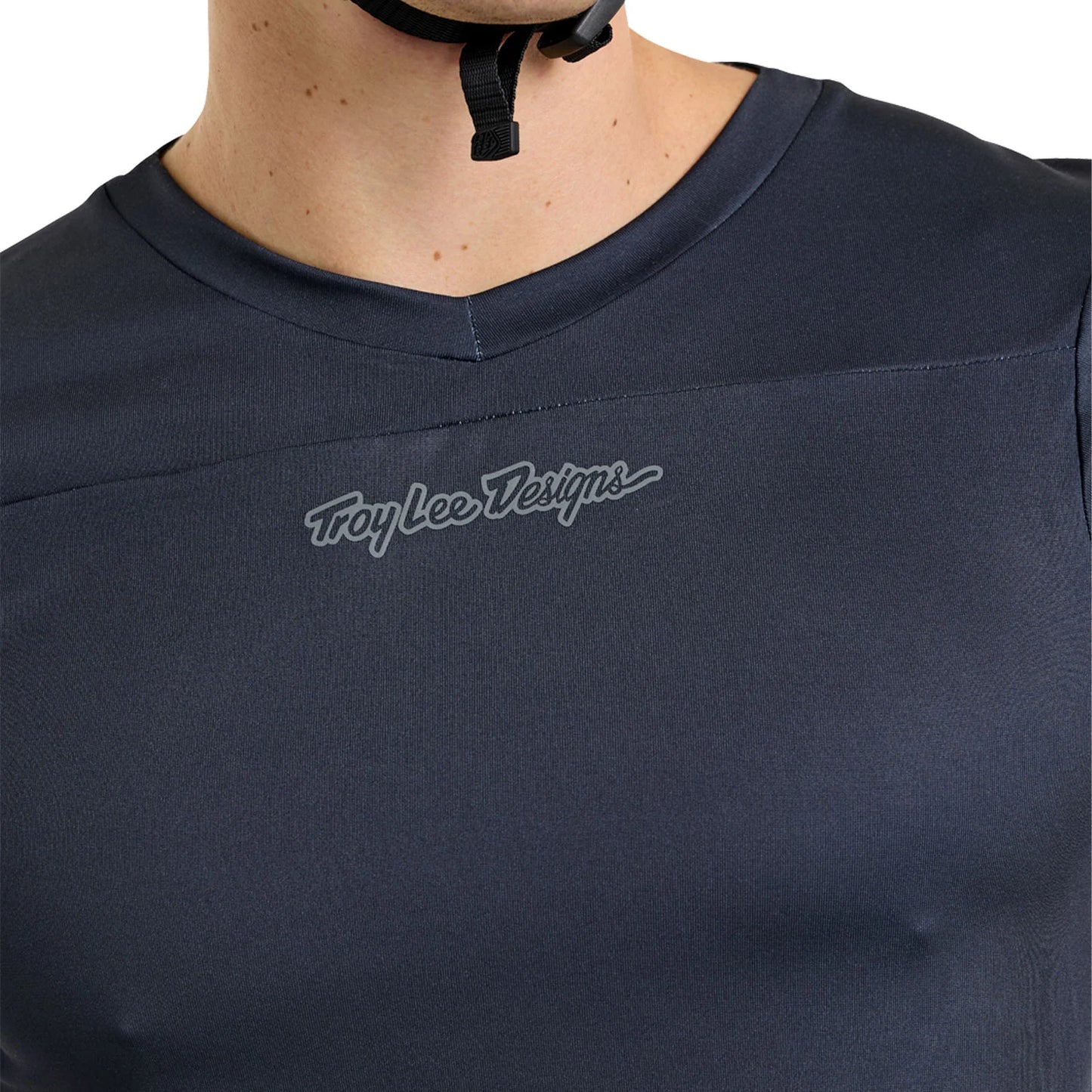 Troy Lee Designs Skyline Chill Long Sleeve MTB Jersey - Rockslide - Obsidian