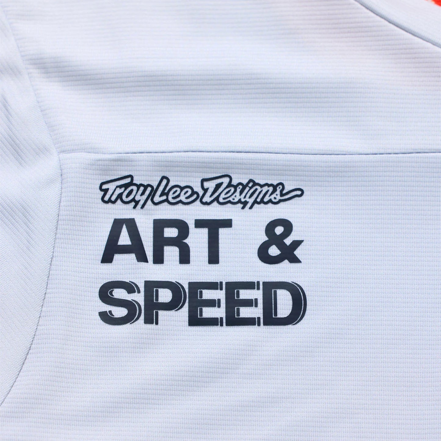 Troy Lee Designs Skyline Long Sleeve MTB Jersey - Elemental - Limestone