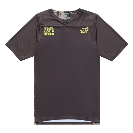 Troy Lee Designs Skyline Short Sleeve MTB Jersey - Elemental - Dark Earth