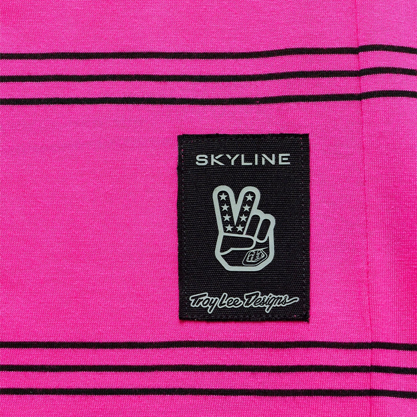 Troy Lee Designs Skyline Short Sleeve Ride Tee - Washed Out - Party Pink