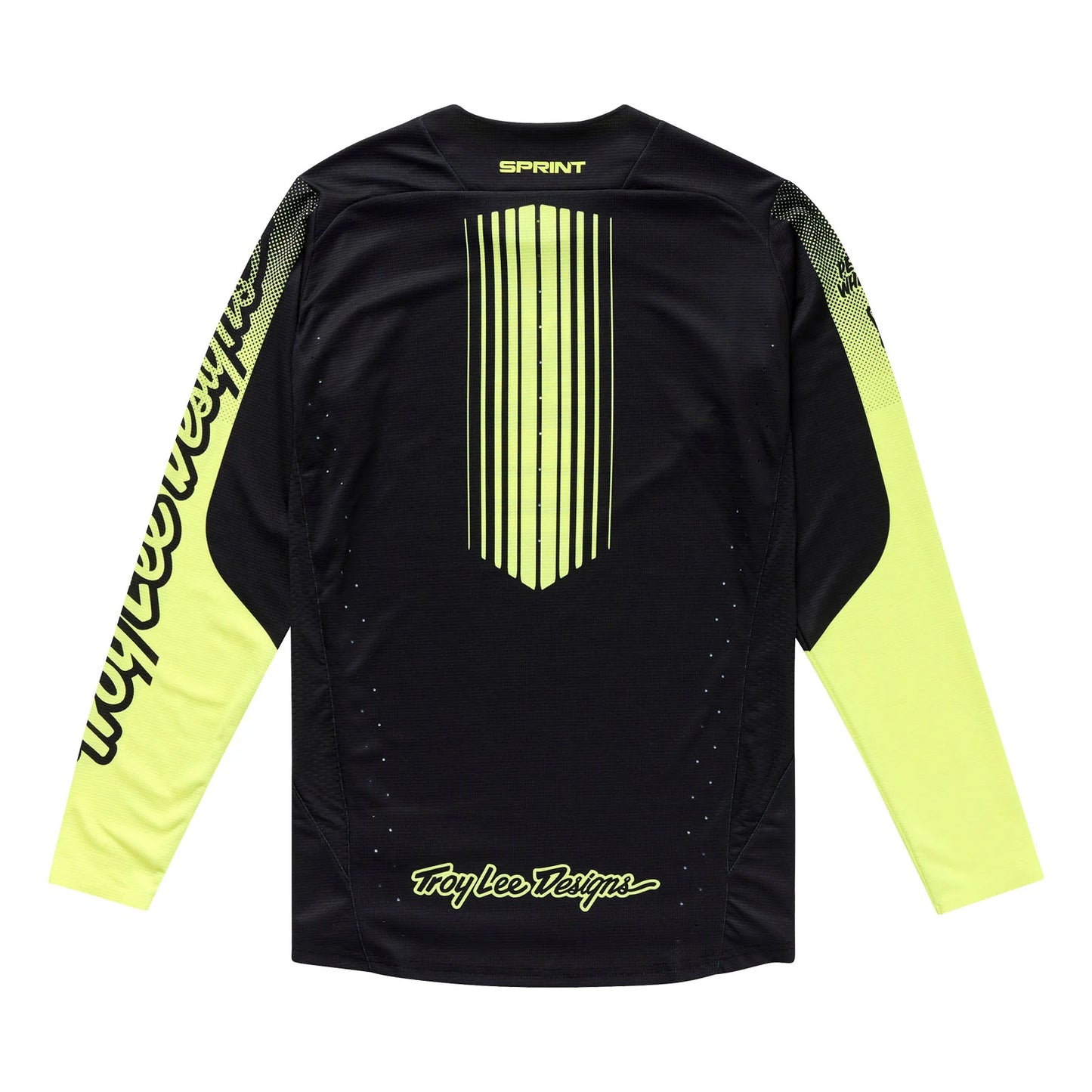 Troy Lee Designs Sprint Long Sleeve MTB Jersey - Segment - Black