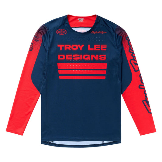 Troy Lee Designs Sprint Long Sleeve MTB Jersey - Segment - Midnight