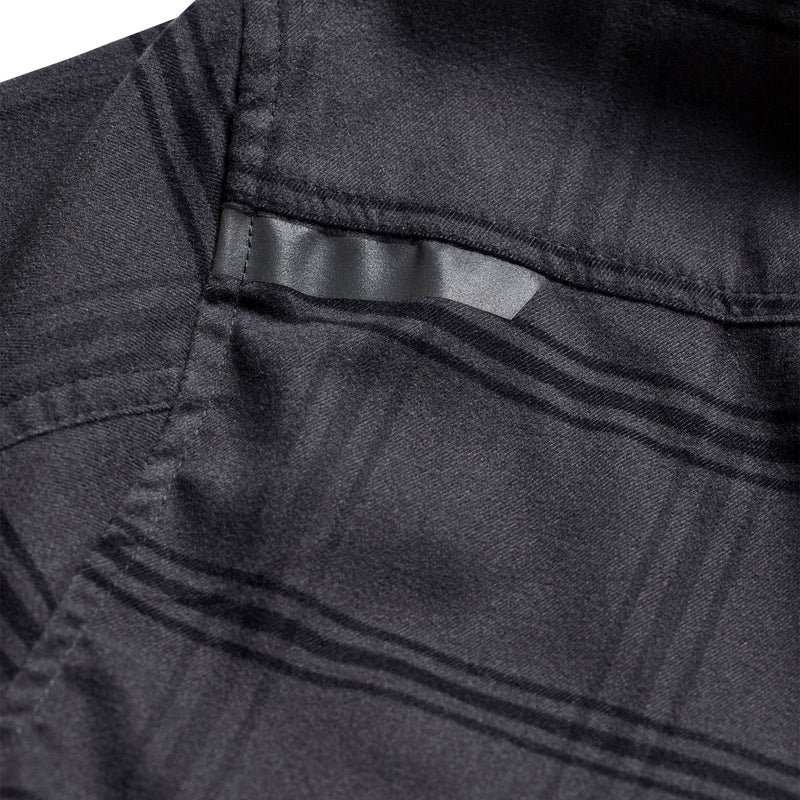 Troy Lee Designs Ruckus Ride Flannel Shirt - YD Plaid - Coal
