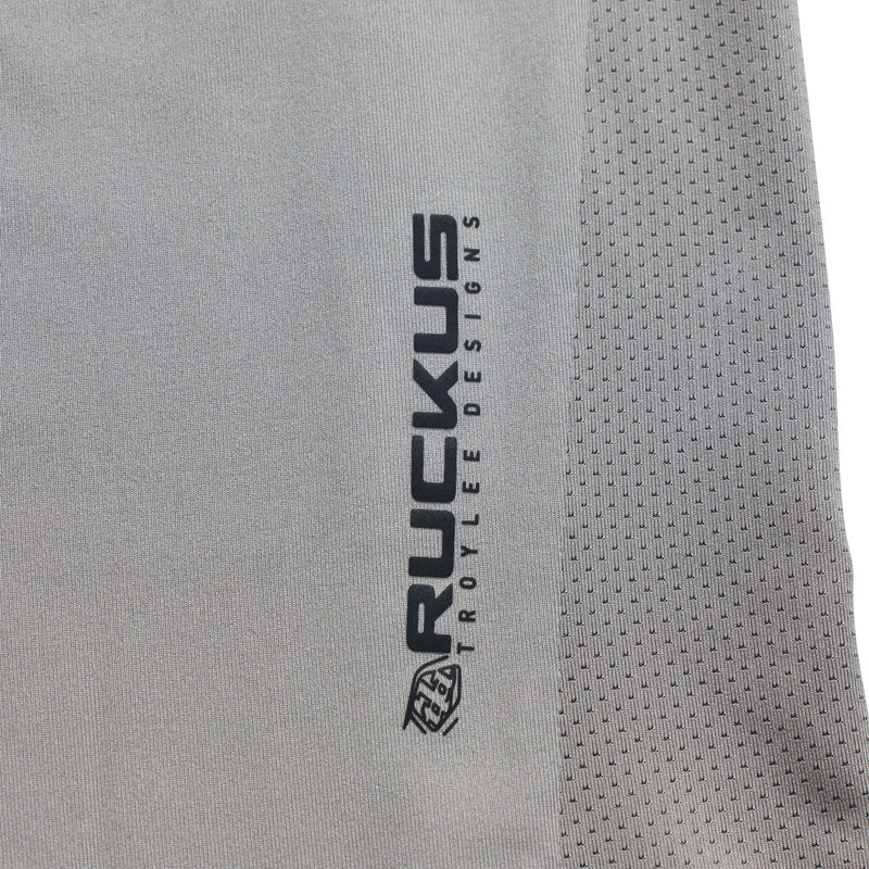 Troy Lee Designs Ruckus Long Sleeve Ride Tee - Custom Paint - Mid Gray