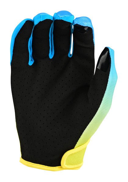 Troy Lee Designs Flowline MTB Glove - Faze - Blue-Yellow