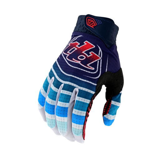 Troy Lee Designs Air MTB Glove - Wavez - Navy-Red