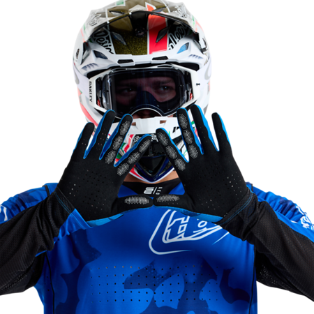 Troy Lee Designs Air MTB Glove - Blotted - Bright Blue