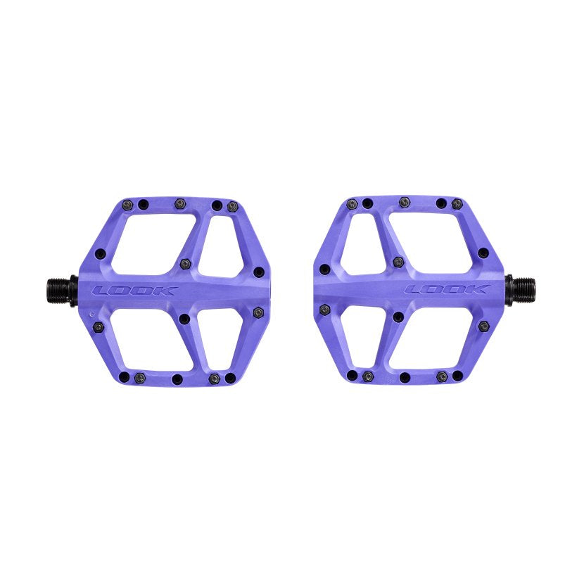 Look Trail Fusion Flat Pedals - Purple