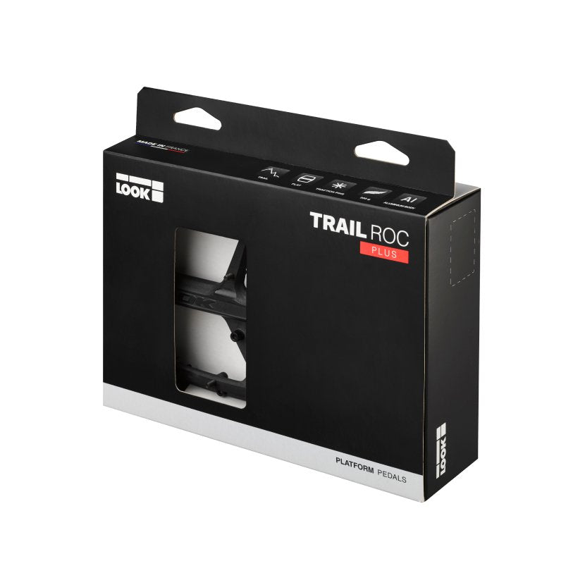 Look Trail Roc Plus Flat Pedals - Black