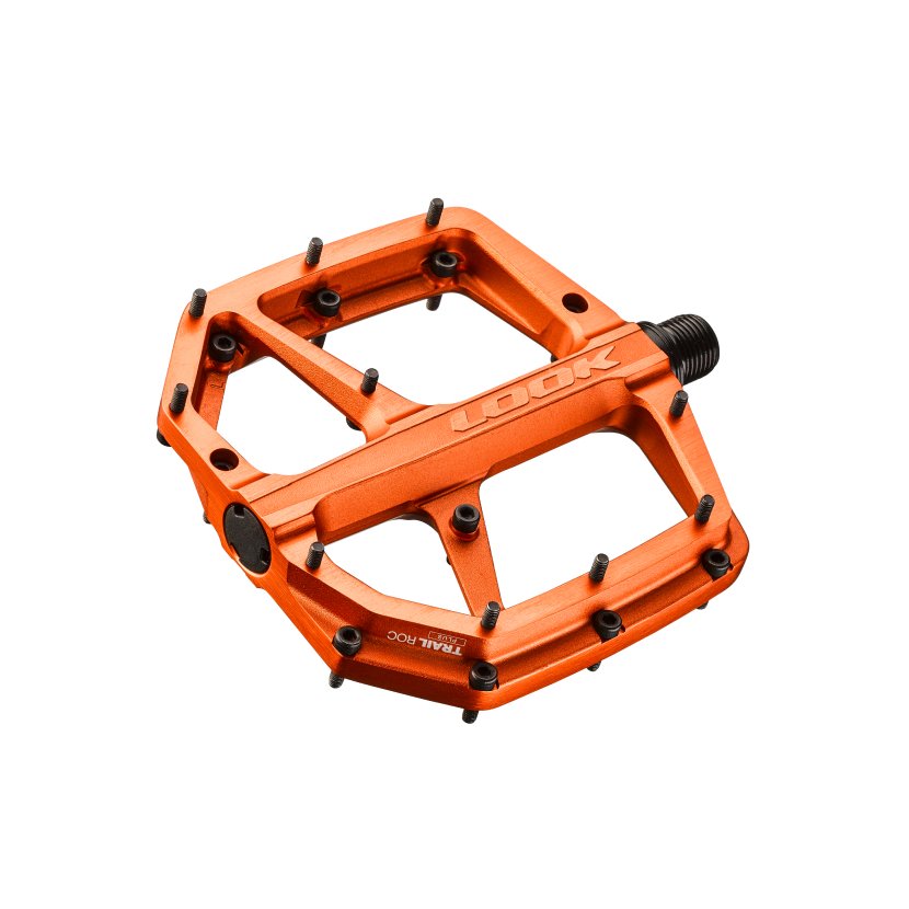 Look Trail Roc Plus Flat Pedals - Orange