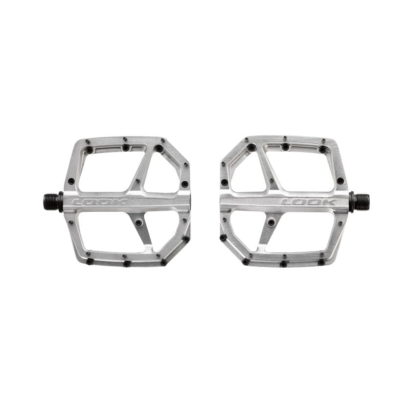 Look Trail Roc Plus Flat Pedals - Silver