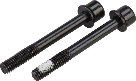 TRP Flat Mount Rear Caliper Mounting Bolts Black 22mm - Pair