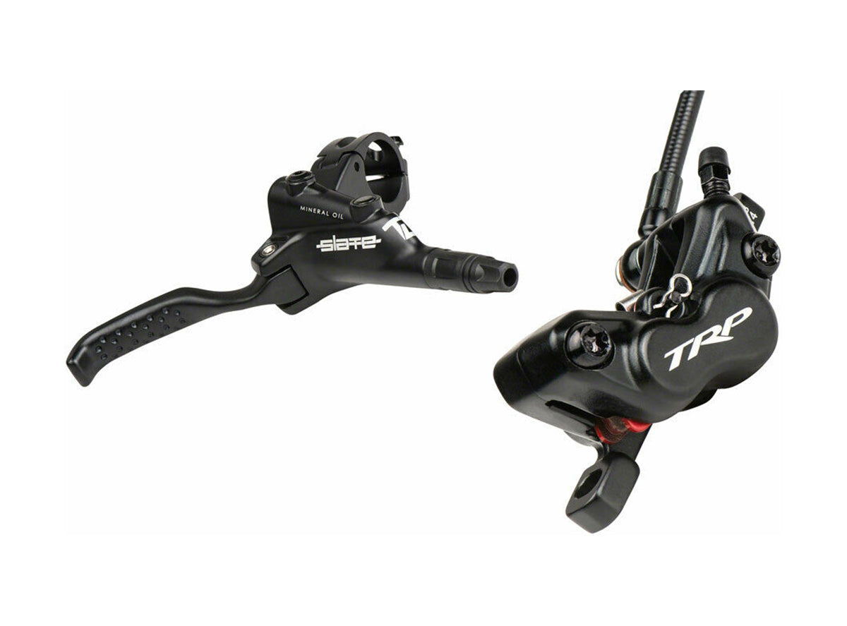 TRP Slate MTB Disc Brake with Aaron Gwin Alloy Lever Blade - Rear - Black Black